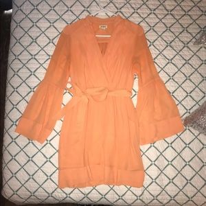 Orange Mini Dress